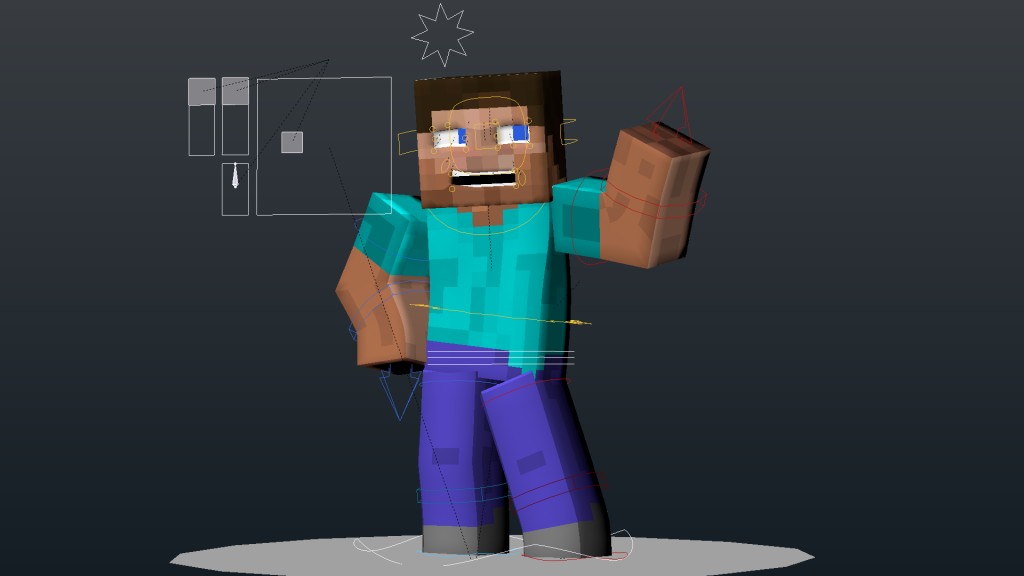 minecraft character rig preview image 2